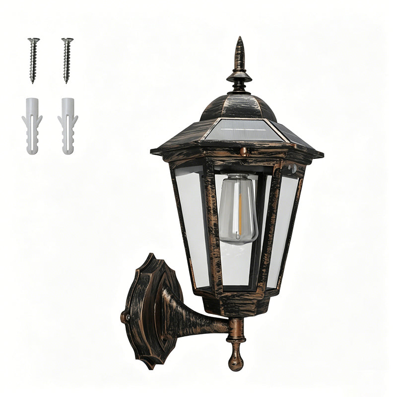 💡 Applique solaire à détection de mouvement | Trois modes d'éclairage · Résistante aux intempéries et à la pluie | Éclairage nocturne pour porches, terrasses et espaces extérieurs
