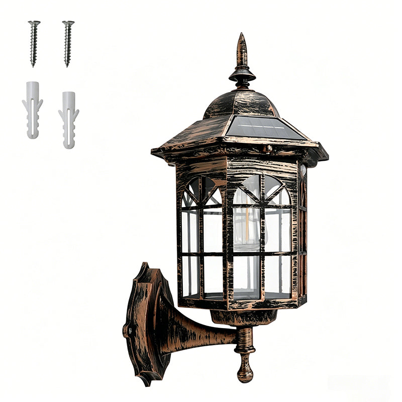 💡 Applique solaire à détection de mouvement | Trois modes d'éclairage · Résistante aux intempéries et à la pluie | Éclairage nocturne pour porches, terrasses et espaces extérieurs