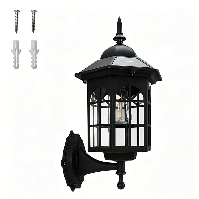 💡 Applique solaire à détection de mouvement | Trois modes d'éclairage · Résistante aux intempéries et à la pluie | Éclairage nocturne pour porches, terrasses et espaces extérieurs