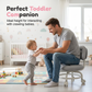 🪑🔥 PROMO FLASH 60% ! Tabouret Bas Roulant avec Dossier – Rembourré, Roulettes Silencieuses 360°, 7 Coloris, Idéal Atelier, Garage & Bureau 🛠️✨