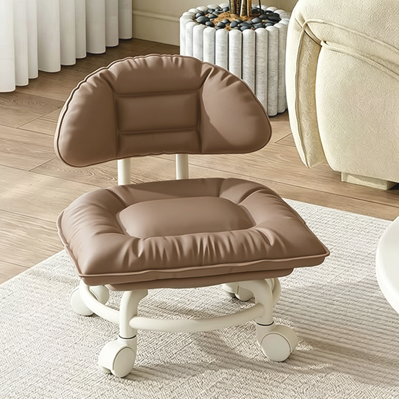 🪑🔥 PROMO FLASH 60% ! Tabouret Bas Roulant avec Dossier – Rembourré, Roulettes Silencieuses 360°, 7 Coloris, Idéal Atelier, Garage & Bureau 🛠️✨