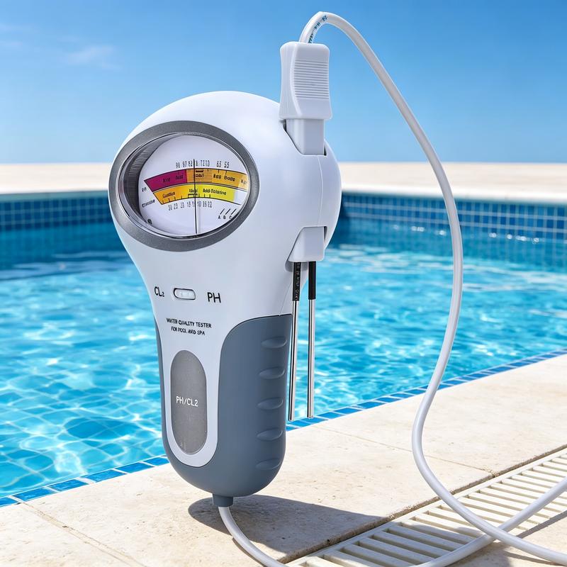 🔬💧 Testeur de pH et de chlore pour piscines – 50 % de réduction ! Mesure précise du pH et du taux de chlore de votre piscine : simple, rapide et fiable. 🔥🏊