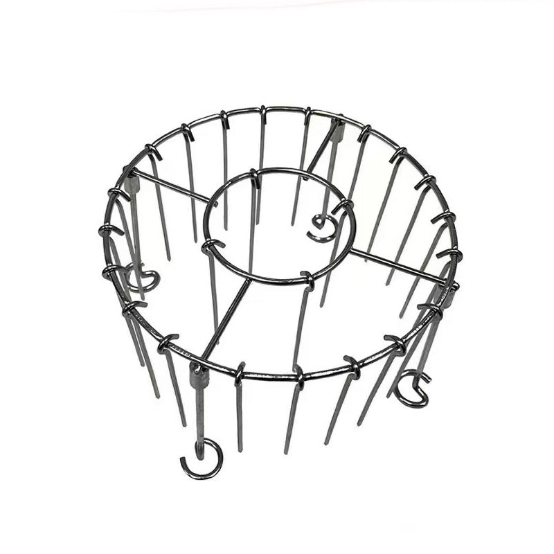 🔥50 % DE RÉDUCTION🍖 Grille de four en acier inoxydable | Forme ronde pour une cuisson homogène · Résistante à la rouille et durable · Facile à nettoyer | Pour les fours d'intérieur et les barbecues d'extérieur