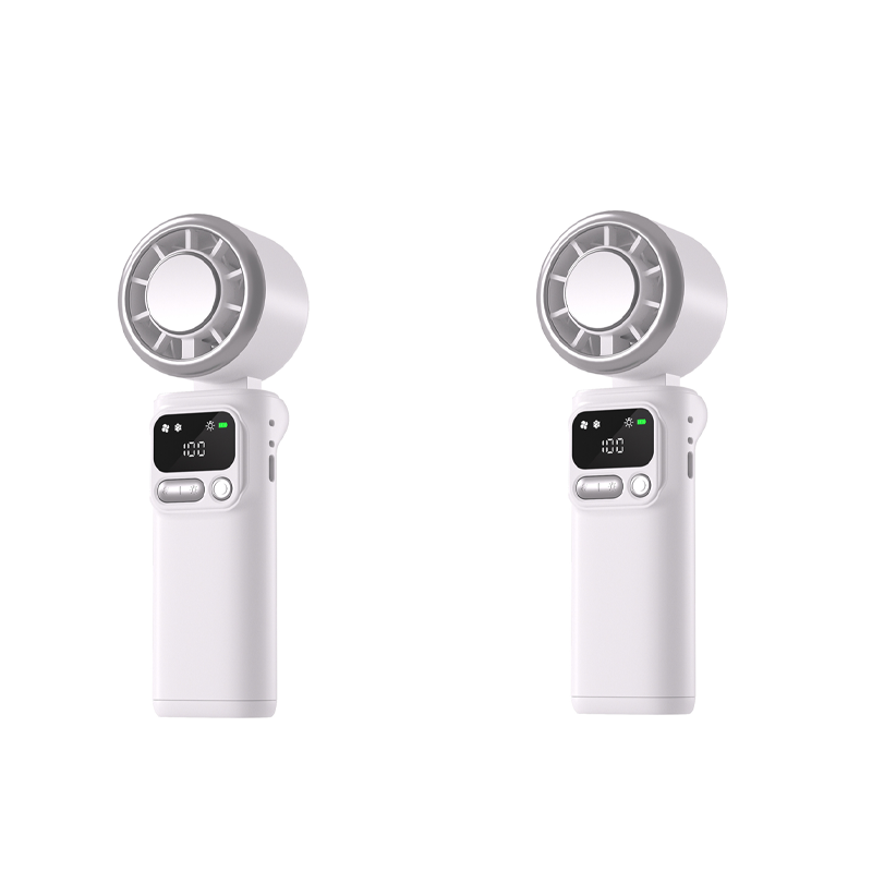 ❄️🌬️ 50 % DE RÉDUCTION ! Ventilateur portable avec plaque de refroidissement à glace – Refroidissement par évaporation, 3 vitesses et batterie rechargeable – Idéal pour les journées chaudes, au bureau et en extérieur ✨