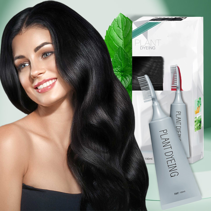 ✨ Coloration capillaire allemande à base de plantes pour des racines dignes d'un salon de coiffure – 100 % de puissance végétale, application facile et couverture des cheveux gris en 5 minutes 🌿