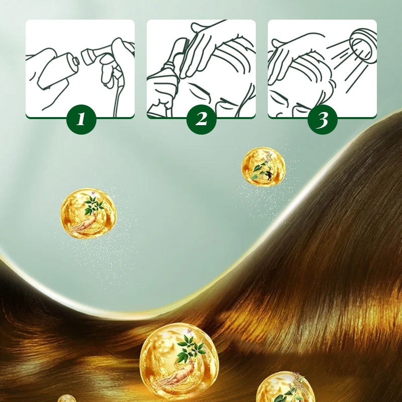 ✨ Coloration capillaire allemande à base de plantes pour des racines dignes d'un salon de coiffure – 100 % de puissance végétale, application facile et couverture des cheveux gris en 5 minutes 🌿