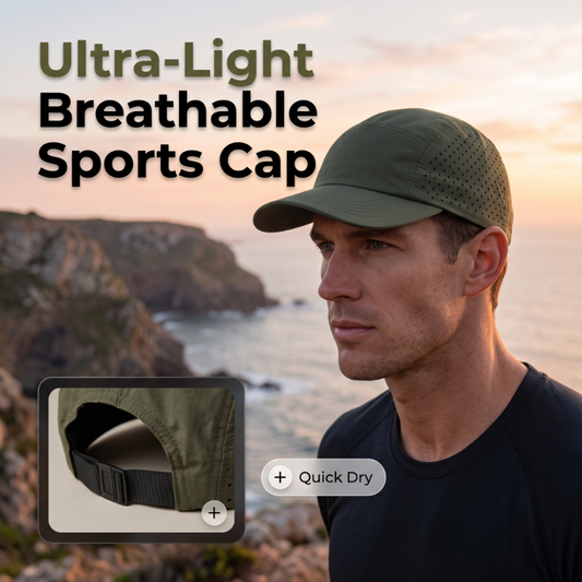 🎉 VENTE 2026 – +38 000 VENDUS ! 🧢 Casquette Sport Sèche-Vite & Aérée – Tissu Hydrofuge, Ventilation Laser & Bandeau Anti-Transpiration – Légère, Pliable et Réglable – Idéale pour le Sport et le Plein Air ☀️✨