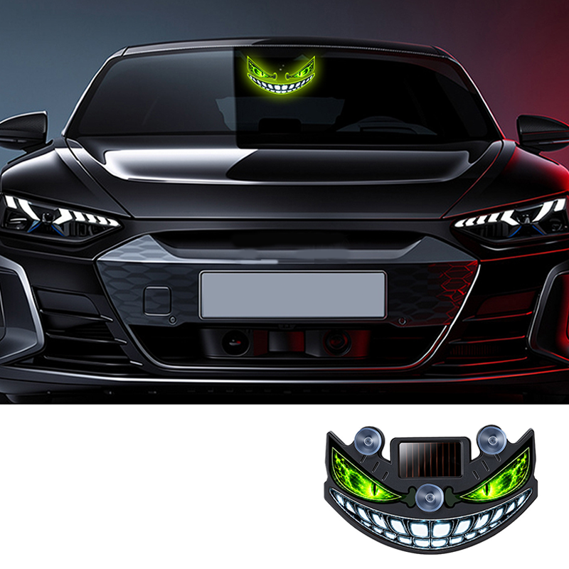☀️ 50% DE RÉDUCTION ! 🔴 Feu d’Avertissement LED Solaire Œil du Diable – Capteur de Vibration, Charge USB & Solaire – Universel – Améliore la Sécurité Routière – Installation Facile sur Pare-Brise ou Lunette Arrière 🚗⚠️✨