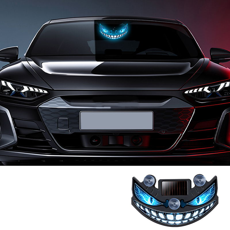 ☀️ 50% DE RÉDUCTION ! 🔴 Feu d’Avertissement LED Solaire Œil du Diable – Capteur de Vibration, Charge USB & Solaire – Universel – Améliore la Sécurité Routière – Installation Facile sur Pare-Brise ou Lunette Arrière 🚗⚠️✨