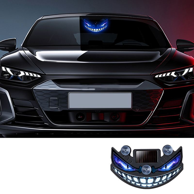 ☀️ 50% DE RÉDUCTION ! 🔴 Feu d’Avertissement LED Solaire Œil du Diable – Capteur de Vibration, Charge USB & Solaire – Universel – Améliore la Sécurité Routière – Installation Facile sur Pare-Brise ou Lunette Arrière 🚗⚠️✨