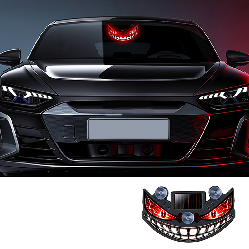 ☀️ 50% DE RÉDUCTION ! 🔴 Feu d’Avertissement LED Solaire Œil du Diable – Capteur de Vibration, Charge USB & Solaire – Universel – Améliore la Sécurité Routière – Installation Facile sur Pare-Brise ou Lunette Arrière 🚗⚠️✨