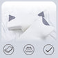 🦋 Oreiller en mousse à mémoire de forme en forme de papillon🛏Soutien ergonomique et alignement de la colonne vertébrale · Adapté à toutes les positions de sommeil