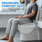 🚽💤 50 % DE RÉDUCTION ! Abattant de WC à fermeture progressive – Fini les claquements. Charnières à démontage rapide, faciles à retirer. Compatible avec les formes U, V et O. Une amélioration pour une salle de bains plus paisible ! 🛁✅