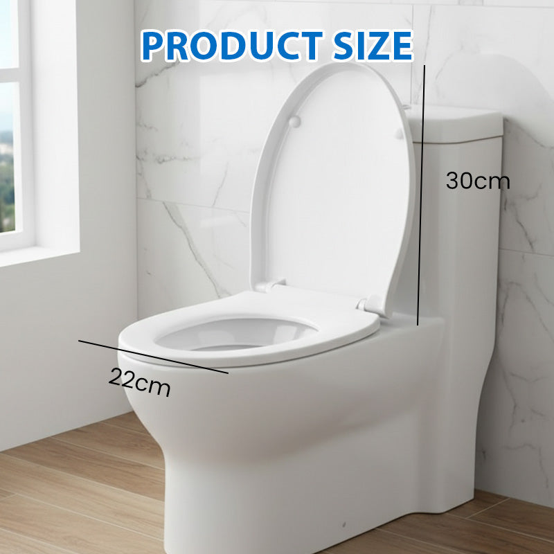 🚽💤 50 % DE RÉDUCTION ! Abattant de WC à fermeture progressive – Fini les claquements. Charnières à démontage rapide, faciles à retirer. Compatible avec les formes U, V et O. Une amélioration pour une salle de bains plus paisible ! 🛁✅
