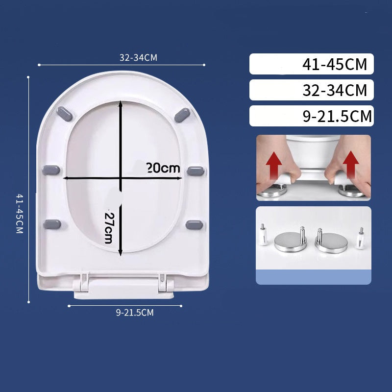 🚽💤 50 % DE RÉDUCTION ! Abattant de WC à fermeture progressive – Fini les claquements. Charnières à démontage rapide, faciles à retirer. Compatible avec les formes U, V et O. Une amélioration pour une salle de bains plus paisible ! 🛁✅