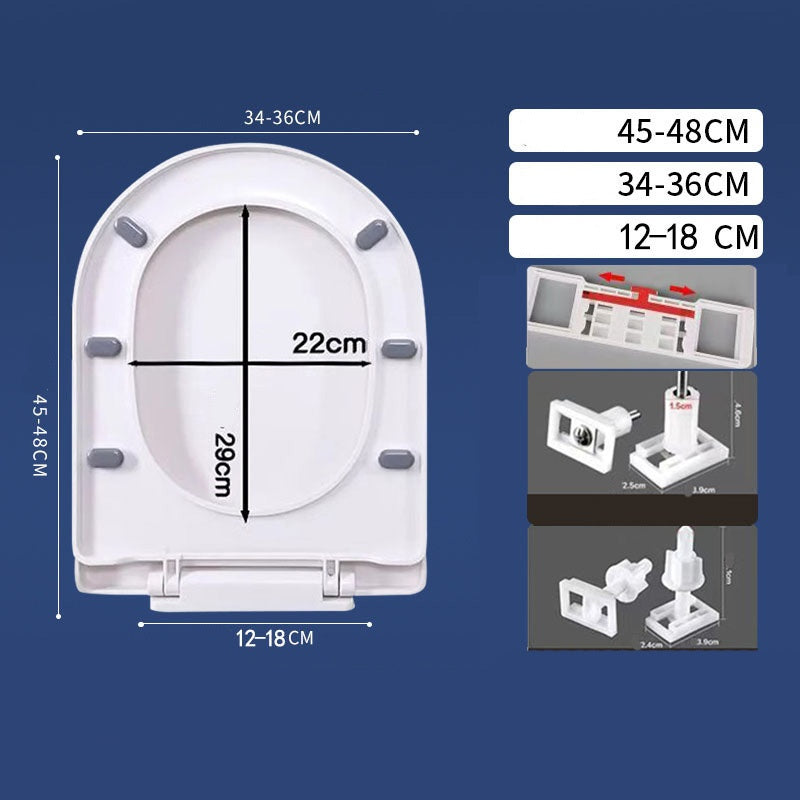 🚽💤 50 % DE RÉDUCTION ! Abattant de WC à fermeture progressive – Fini les claquements. Charnières à démontage rapide, faciles à retirer. Compatible avec les formes U, V et O. Une amélioration pour une salle de bains plus paisible ! 🛁✅