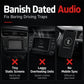 📻 Autoradio à écran tactile | Écran tactile 7 pouces · Mains libres Bluetooth · USB/SD/AUX · Caméra de recul