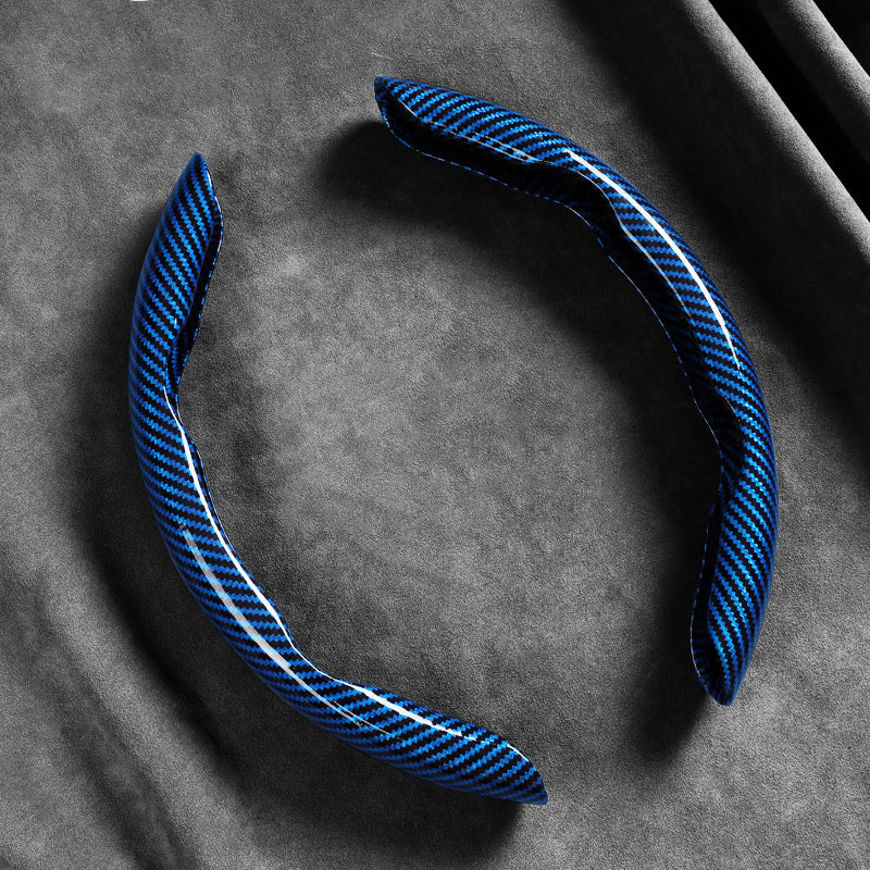 🏎️ 50% RABATT! 🎮 Universellt rattöverdrag i kolfiber – ergonomisk fjärilsdesign, halkskyddad och snabbmonterad – för bättre grepp och kontroll 🏁