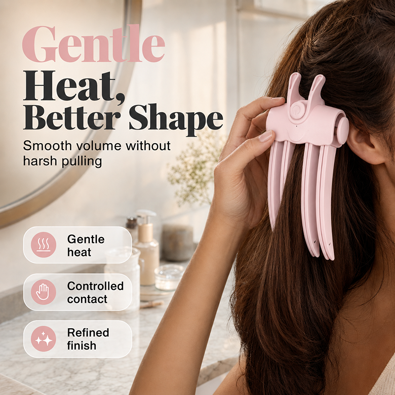 🎉Plus de 48 000 exemplaires vendus 💇 Pince chauffante sans fil pour donner du volume à la racine, pour cheveux fins et plats