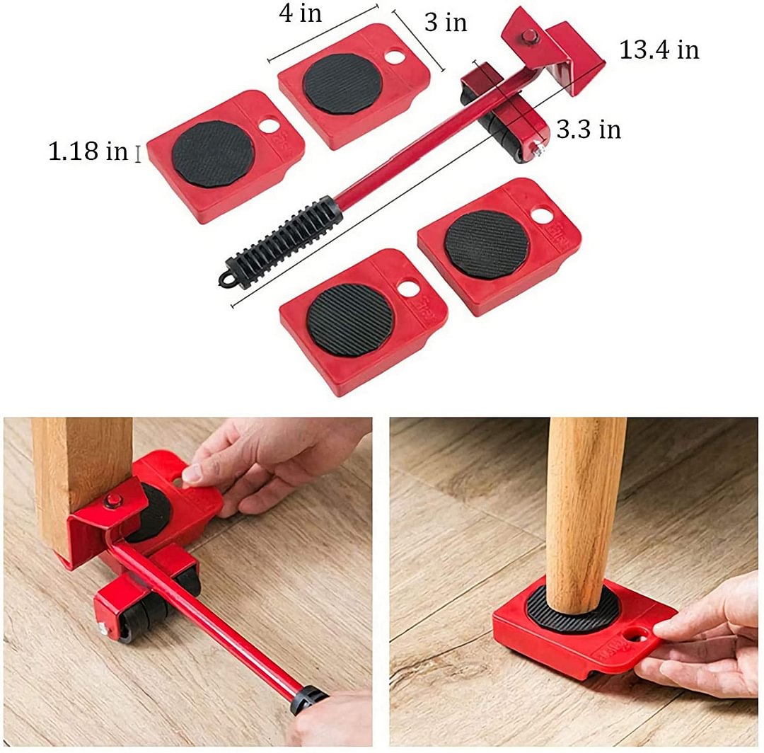 🪑 50 % DE RÉDUCTION ! 💪 Dispositif pour déplacer des meubles – patins et système de levage pour meubles lourds ✨