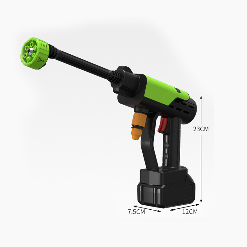 🚗 50% DE RÉDUCTION ! 💦 Nettoyeur Haute Pression Sans Fil – Plastique Haute Qualité – Turbo & Buse Rotative for Voiture & Jardin