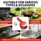 🧹 50 % DE RÉDUCTION EN CE MOMENT ! 🔥 Nettoyeur pour barbecue électrique – Brosse rotative à 700 tr/min, sans fil et avec têtes interchangeables 🥩