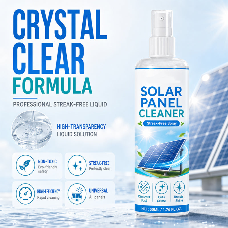 🛒 50 % DE RÉDUCTION EN CE MOMENT ! ☀️ Spray nettoyant avancé pour panneaux solaires – Élimine efficacement la saleté et améliore le rendement énergétique – Produit d'extérieur facile à utiliser 💧