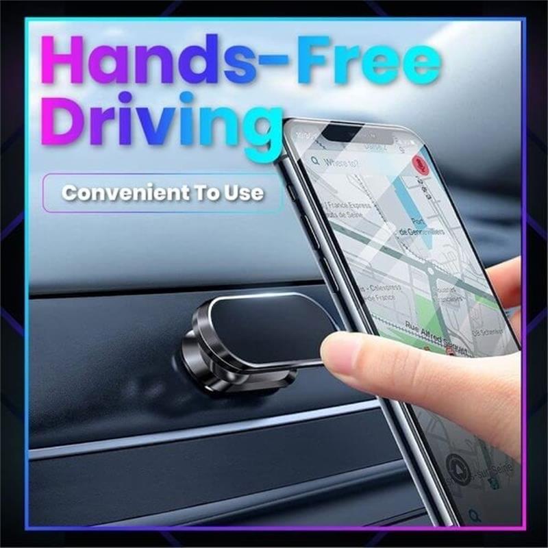 📢📢50% DE RÉDUCTION !! ⏰ Support Magnétique Ultra Flexible – Métal + Silicone ABS – Rotation 360° & Aimant Puissant pour Voiture & Maison
