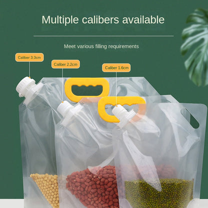 🛒50 % DE RÉDUCTION ! ⏰😍Sacs de rangement de grande capacité pour les céréales – Gardent les aliments au sec et les protègent des nuisibles, parfaits pour les réserves domestiques ✨