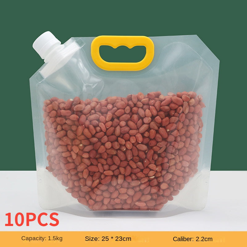 🛒50 % DE RÉDUCTION ! ⏰😍Sacs de rangement de grande capacité pour les céréales – Gardent les aliments au sec et les protègent des nuisibles, parfaits pour les réserves domestiques ✨