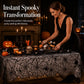 🎃50 % DE RÉDUCTION POUR UNE DURÉE LIMITÉE ! ⏰Ensemble de nappe et de sets de table aux motifs effrayants pour Halloween