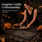 🎃50 % DE RÉDUCTION POUR UNE DURÉE LIMITÉE ! ⏰Ensemble de nappe et de sets de table aux motifs effrayants pour Halloween