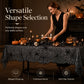 🎃50 % DE RÉDUCTION POUR UNE DURÉE LIMITÉE ! ⏰Ensemble de nappe et de sets de table aux motifs effrayants pour Halloween