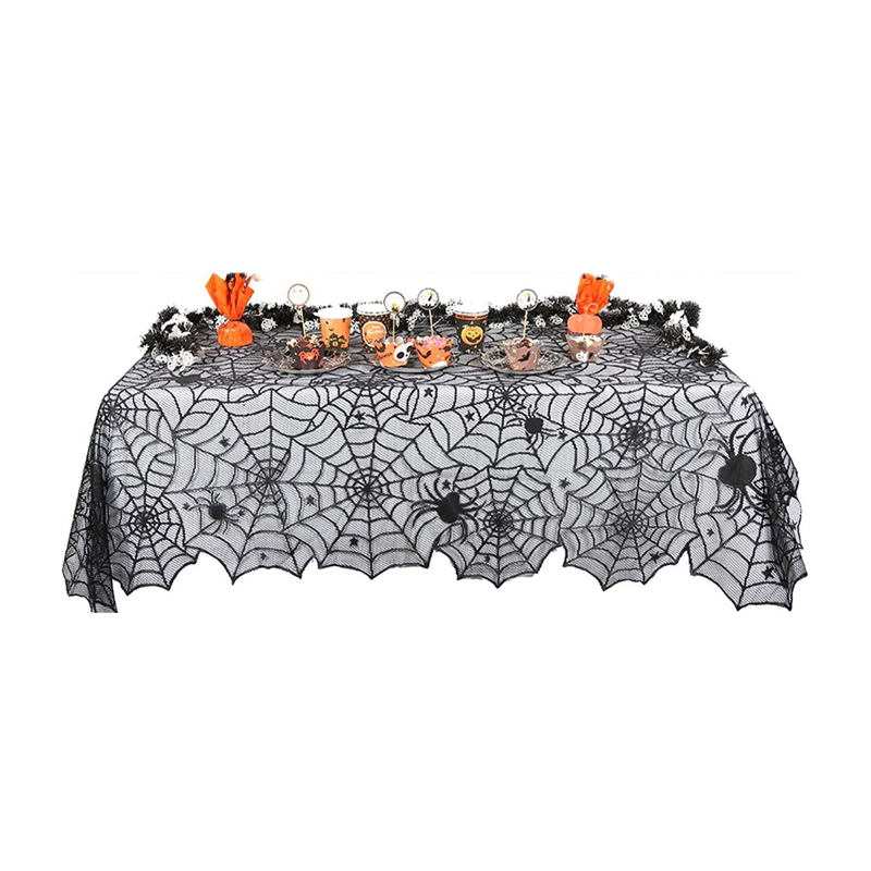 🎃50 % DE RÉDUCTION POUR UNE DURÉE LIMITÉE ! ⏰Ensemble de nappe et de sets de table aux motifs effrayants pour Halloween