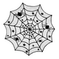 🎃50 % DE RÉDUCTION POUR UNE DURÉE LIMITÉE ! ⏰Ensemble de nappe et de sets de table aux motifs effrayants pour Halloween