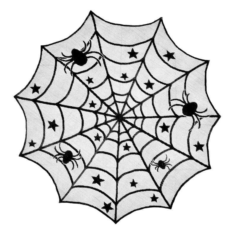 🎃50 % DE RÉDUCTION POUR UNE DURÉE LIMITÉE ! ⏰Ensemble de nappe et de sets de table aux motifs effrayants pour Halloween