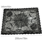 🎃50 % DE RÉDUCTION POUR UNE DURÉE LIMITÉE ! ⏰Ensemble de nappe et de sets de table aux motifs effrayants pour Halloween