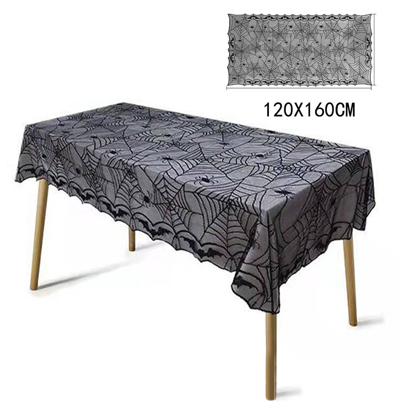 🎃50 % DE RÉDUCTION POUR UNE DURÉE LIMITÉE ! ⏰Ensemble de nappe et de sets de table aux motifs effrayants pour Halloween