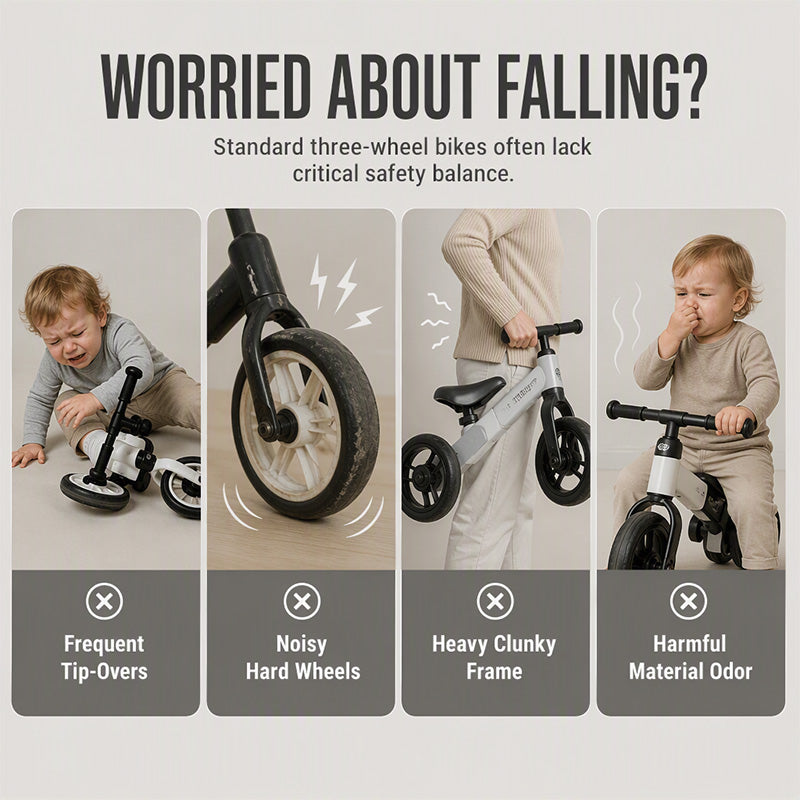 🚲 60 % DE RÉDUCTION ! 🎵 Vélo d'équilibre pour bébé avec musique et lumières – Coloré, sûr et favorisant le développement moteur – Idéal pour bouger en s'amusant dans la chambre d'enfant ✨