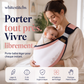 👶💛 50 % DE RÉDUCTION EN CE MOMENT ! Porte-bébé 4 en 1 avec maille respirante – 0 à 36 mois, position ventrale et dorsale – Proche de bébé, les mains libres ✨