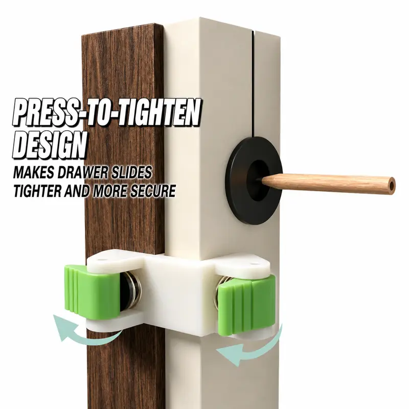 🔧 50 % DE RÉDUCTION ! 📏 Pince de fixation pour planche de remplissage en bois – mécanisme de serrage rapide, serrage des deux côtés et patins de protection en caoutchouc – idéale pour l'installation d'armoires 🏠