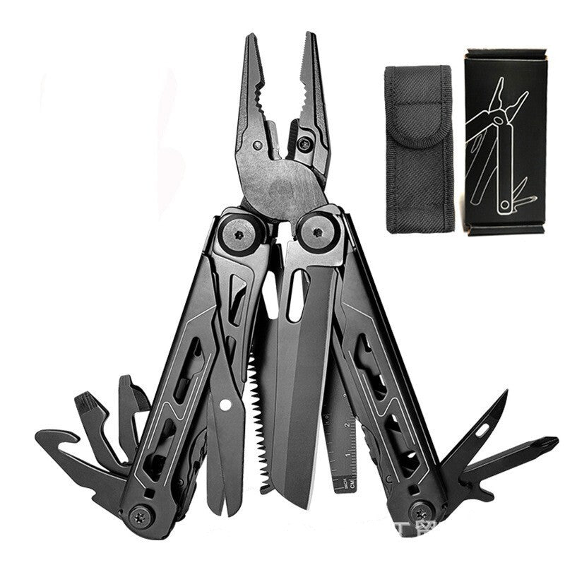 🛠️ 50 % DE RÉDUCTION EN CE MOMENT ! 🔧 Pince Multifonction Pliable – Acier Inoxydable 3Cr13, Ciseaux Intégrés & Pochette Incluse.