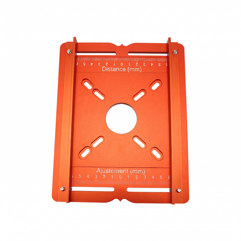 🔧 50 % DE RÉDUCTION ! ⚙️ Support de fraise en alliage d'aluminium pour rainurage – guidage de précision, construction robuste et compatibilité universelle – idéal pour le travail du bois professionnel et le bricolage 🛠️✨