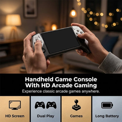 🎮🕹️ 50 % DE RÉDUCTION ! Console de jeux portable – Mode combat à deux joueurs, prise en main ergonomique. Écran HD de 5 pouces, batterie longue durée. Le plaisir rétro partout avec vous ! ✨🔋