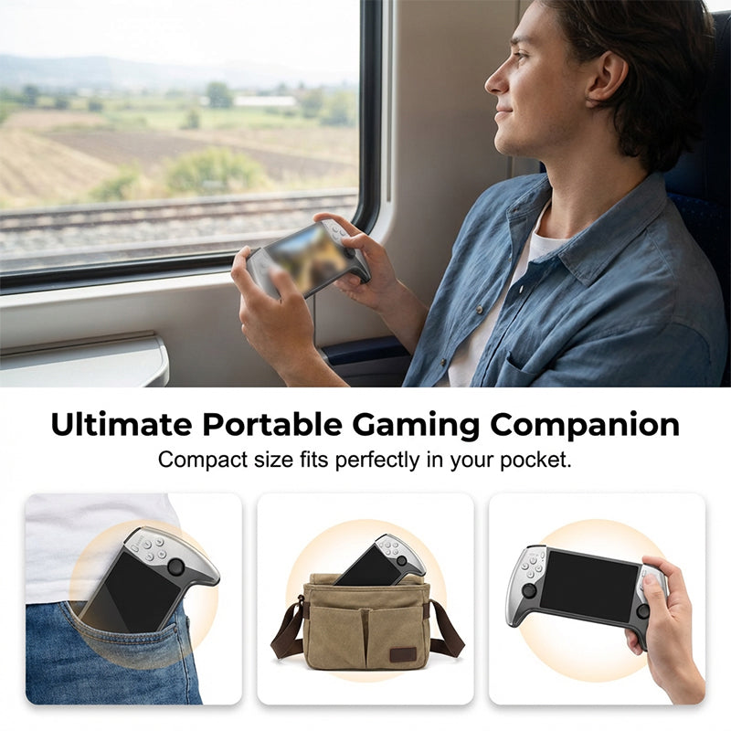 🎮🕹️ 50 % DE RÉDUCTION ! Console de jeux portable – Mode combat à deux joueurs, prise en main ergonomique. Écran HD de 5 pouces, batterie longue durée. Le plaisir rétro partout avec vous ! ✨🔋