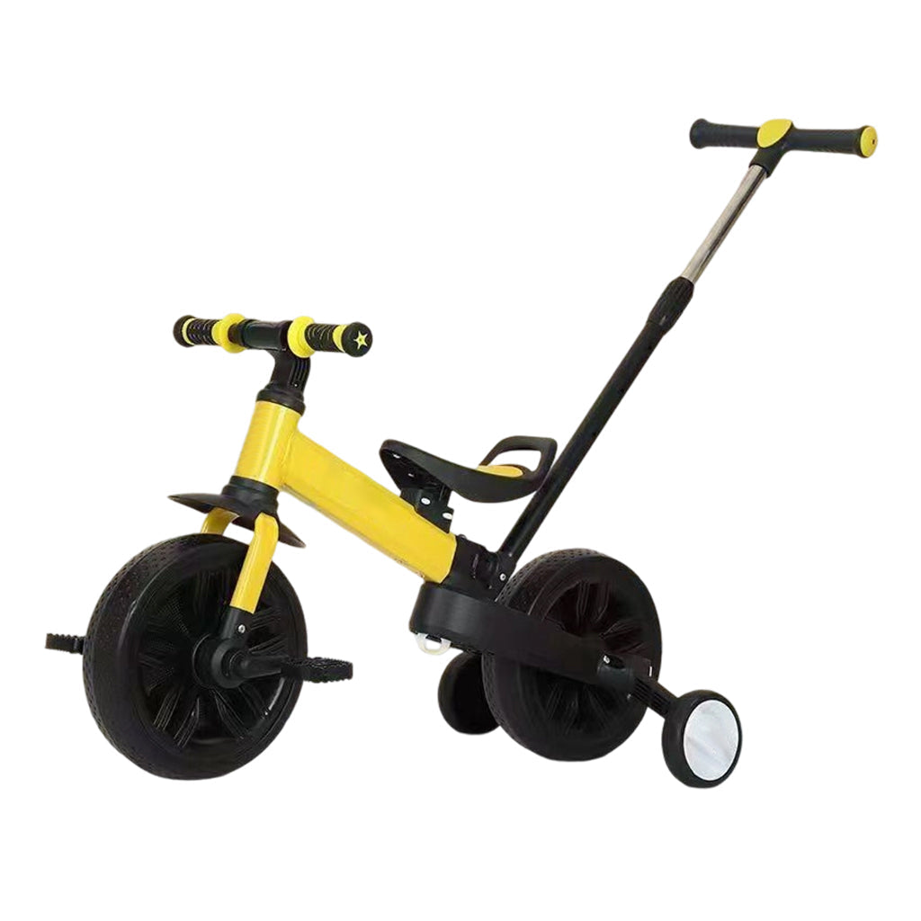💥 50 % de réduction ! 🚲 Tricycle 3-en-1 pour enfants – poussette, tricycle et draisienne. Léger (2,8 kg) et pliable. Acier au carbone haute résistance, roues en EVA. Pour les enfants de 2 à 6 ans, poids max. 90 kg. Rouge/Bleu/Rose/Jaune 🛡️