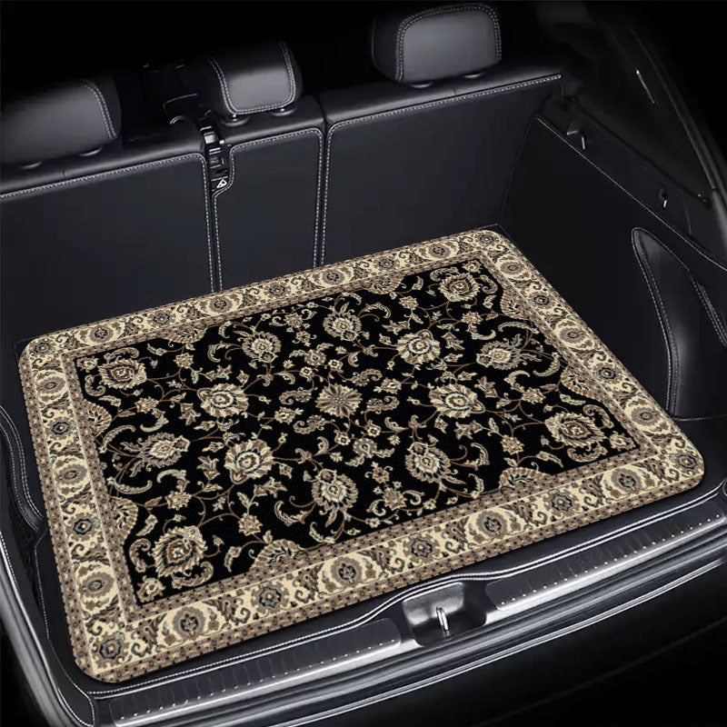 🚗🛡️ -60% ! 🌟Tapis de Coffre de Voiture Universel – Velours Cristal & Dessous Antidérapant.