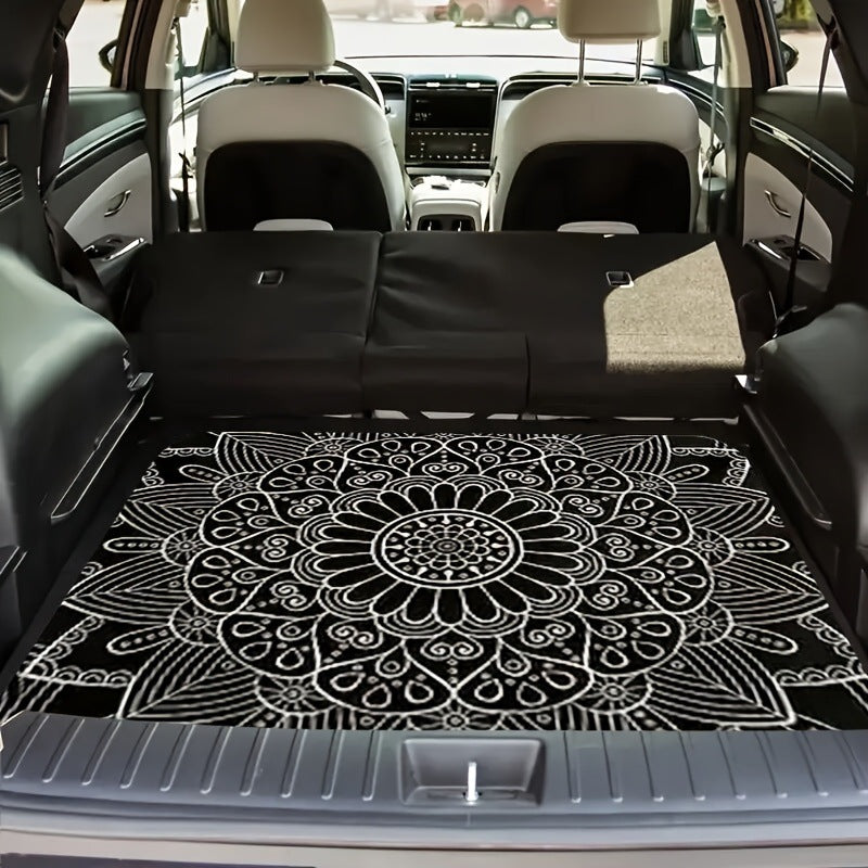 🚗🛡️ -60% ! 🌟Tapis de Coffre de Voiture Universel – Velours Cristal & Dessous Antidérapant.