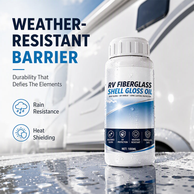 🚐💎 -60% ! 🛡️Restaurateur de Brillance pour Fibre de Verre – Protection UV & Barrière Anti-Intempéries pour Camping-Car.