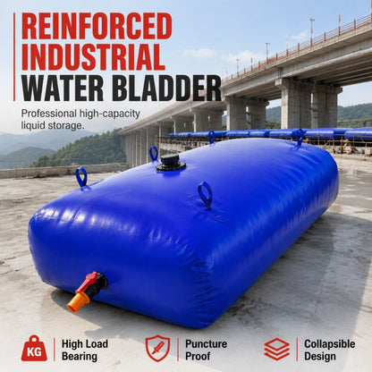 💧 50 % DE RÉDUCTION ! 🏗️ Réservoir d'eau pliable – PVC renforcé, repliable et grande capacité – de 100 à 500 litres pour les exploitations agricoles et le secteur du bâtiment 🚜